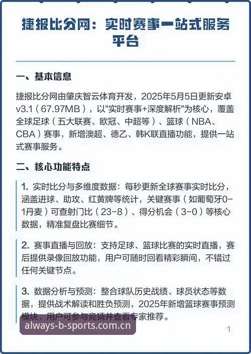 b体育平台赛事追踪完整指南：从实时比分到习惯养成的实操手册